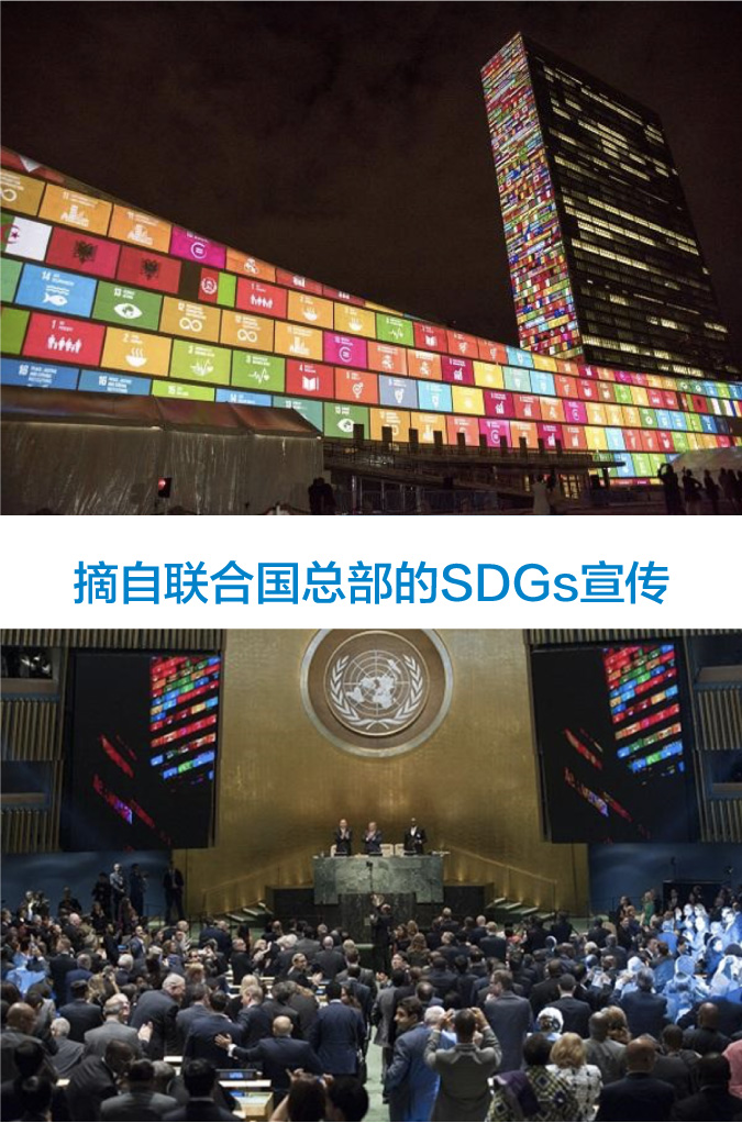 摘自联合国总部的SDGs宣传